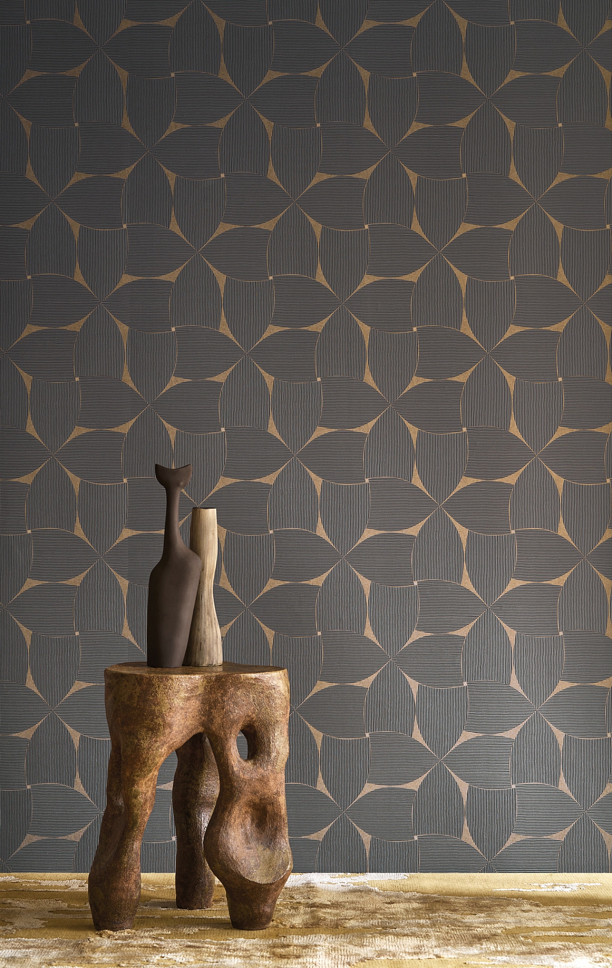 Casamance Striato Sienna 3