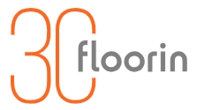 Logo - FLOORIN AS lattialiikkeet, keraamiset laatat 