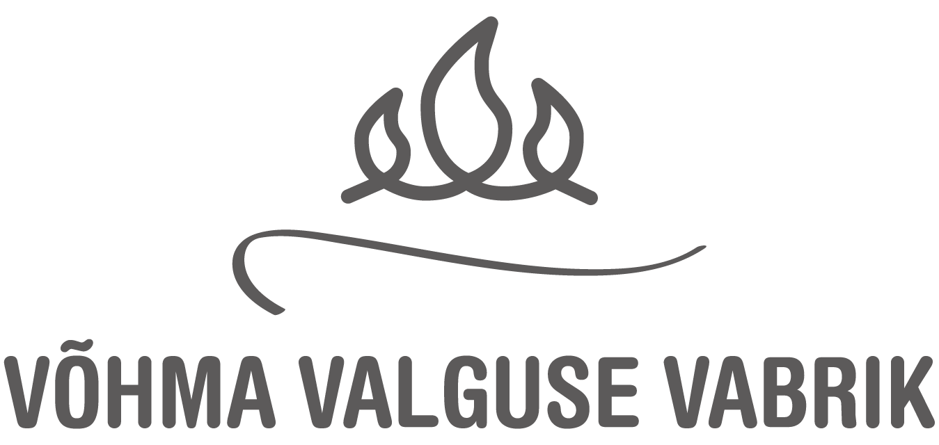 VÕHMA VALGUSEVABRIK käsitööküünlad ja materjalid ise tegemiseks logo