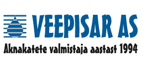 Logo - VEEPISAR AS Aknakatete tootja aastast 1994!