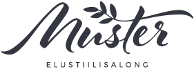 Sisustus- ja elustiilisalong MUSTER logo