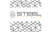 STEEL FURNITURE metallraamiga Eesti disainmööbel logo