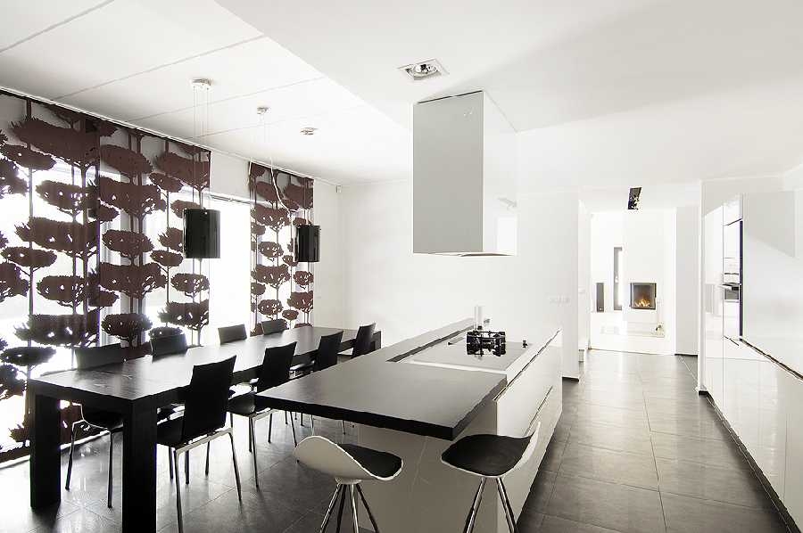 Modernne noore pere must-valge-hall kodu Tallinnas Merirahus Modernne noore pere must-valge-hall kodu Tallinnas Merirahus