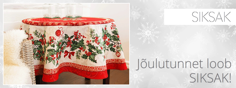 SIKSAK - jõulutooted!