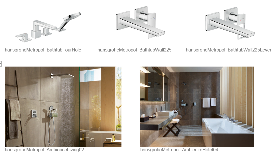 Hansgrohe Metropol sarja segistid