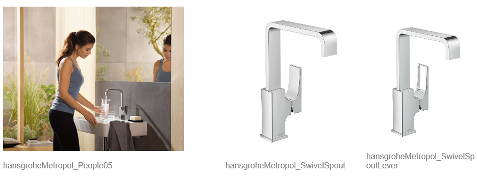 Hansgrohe Metropol sarja segistid