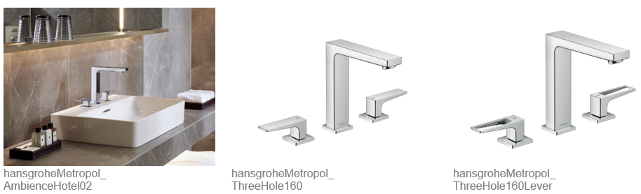 Hansgrohe Metropol sarja segistid