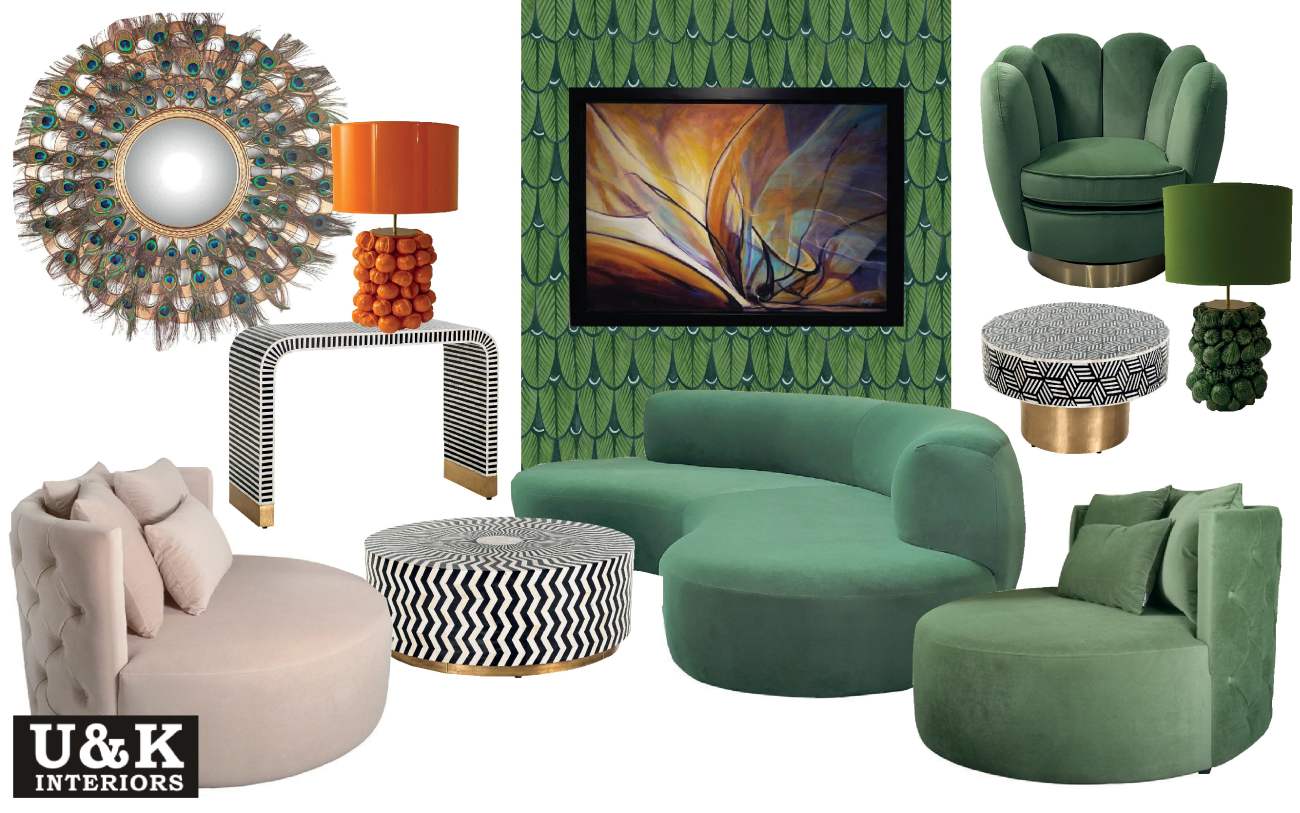 Moodboard – inspiratsioonitahvel 1 - elutuba - U&K Interiors