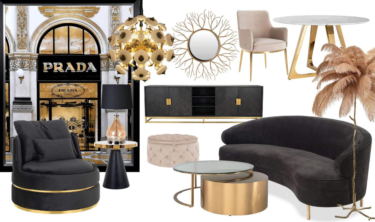 Moodboard – inspiratsioonitahvel 1 - elutuba - U&K Interiors