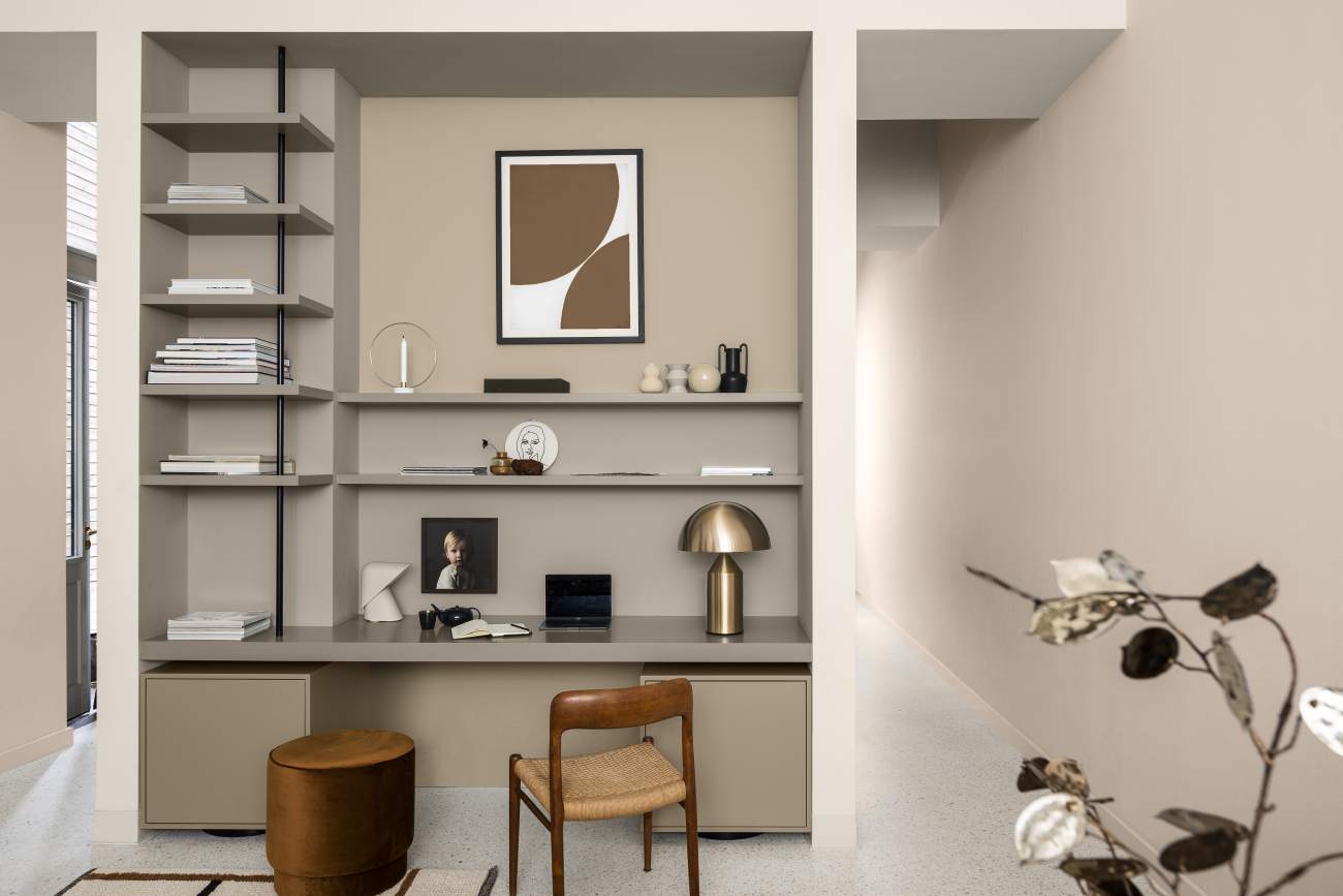 Töölaual või selle kohal seintel sobib kasutada elemente, mis meeldivad. Illustreeriv foto-Akzo Nobel-Sadolin-Aasta värv 2021