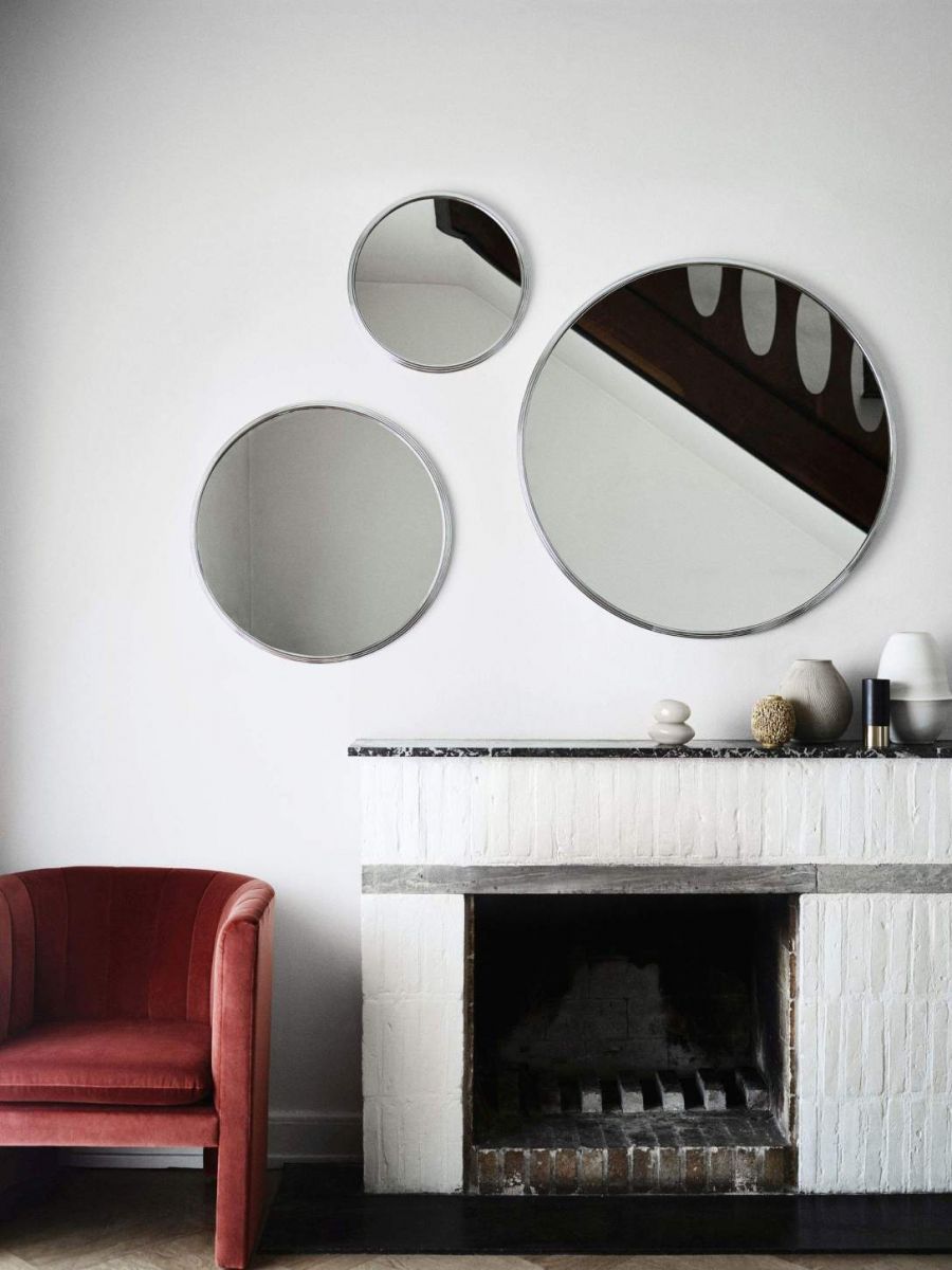 ´Mitmes suuruses Sillon peeglid koos Loafer tugitooliga / &Tradition